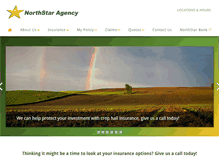 Tablet Screenshot of northstaragencyiowa.com